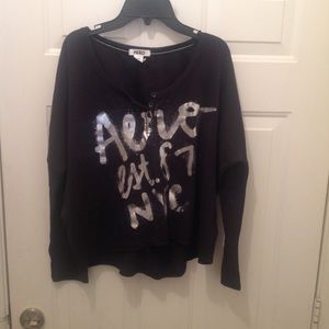 Lady's long sleeve medium Aeropostale half shirt